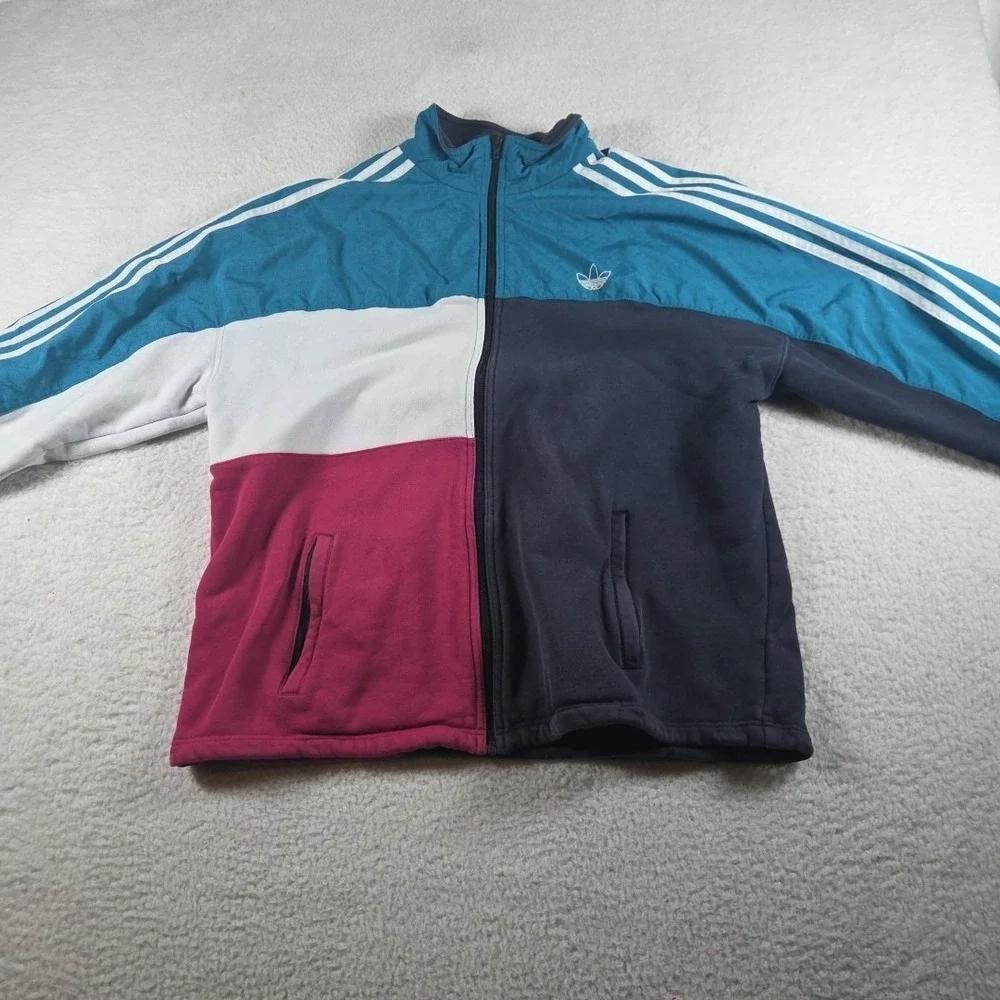 adidas Originals Asymm‎ Full-Zip Track Jacket Men's size XL